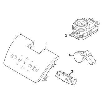 Volvo OE - Front Console (Electrical Components)