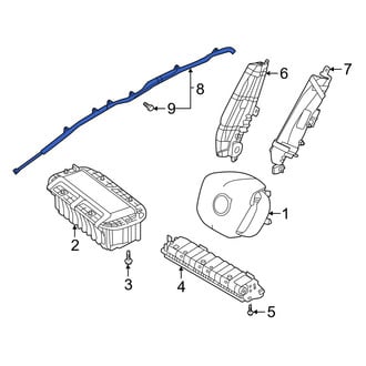 Volvo OE - Left Curtain Air Bag