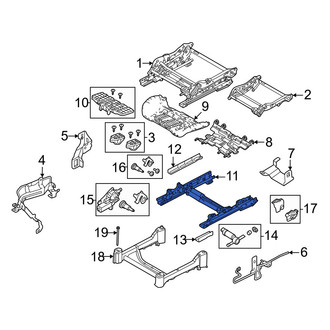 Volvo OE - Front Right Seat Track