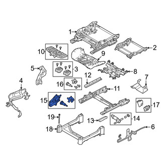 Volvo OE - Front Right Seat Motor
