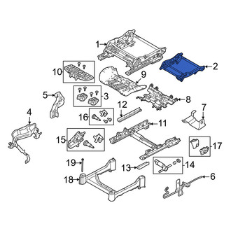 Volvo OE - Front Right Seat Frame