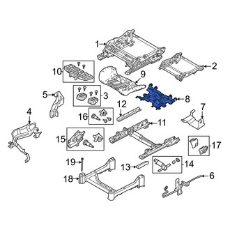 Volvo OE - Front Left Seat Cushion Spring