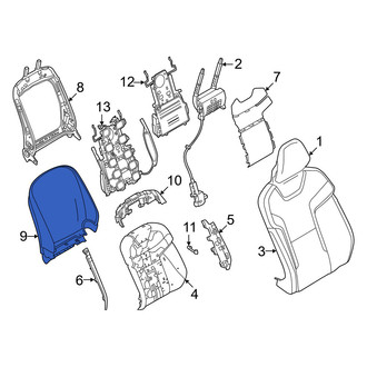 Volvo OE - Front Right Seat Back Panel