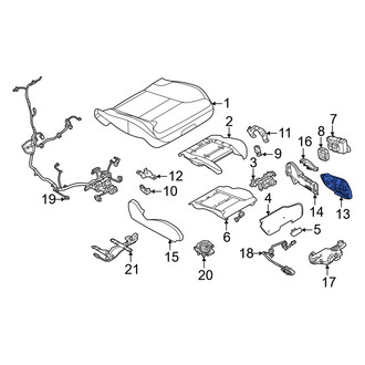 Volvo OE - Rear Left Seat Trim Panel