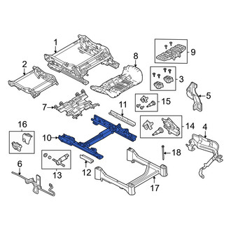 Volvo OE - Front Left Seat Track