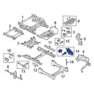 Volvo OE - Front Left Seat Motor