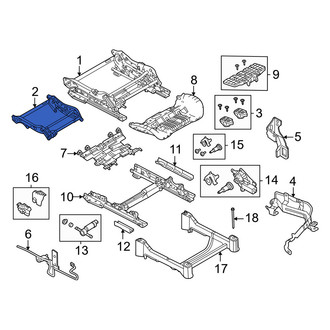 Volvo OE - Front Left Seat Frame