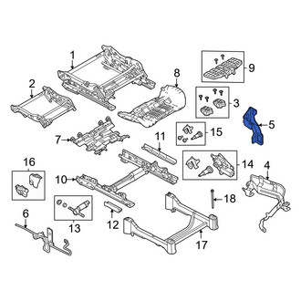 Volvo OE - Rear Left Outer Seat Frame Bracket