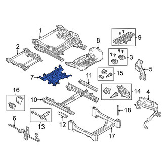 Volvo OE - Front Right Seat Cushion Spring