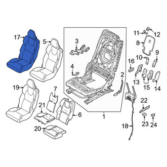 Volvo OE - Center Headrest