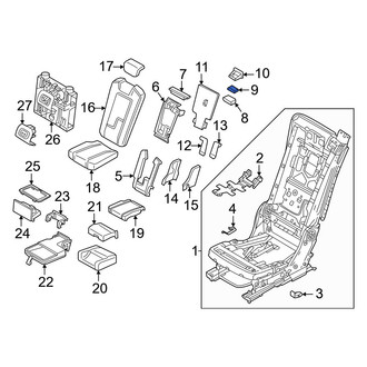 Volvo OE - Seat Belt Guide