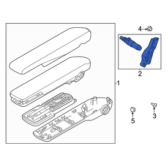 Volvo OE - Seat Armrest Bracket