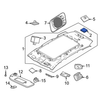 Volvo OE - Headliner Clip