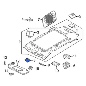 Volvo OE - Front Right Sound Absorber