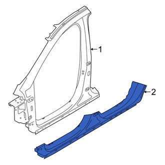 Volvo OE - Left Outer Rocker Panel