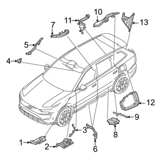 Volvo OE - Pillars, Rocker & Floor - Body Side Panel (Body Seals)