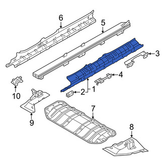 Volvo OE - Left Inner Rocker Panel
