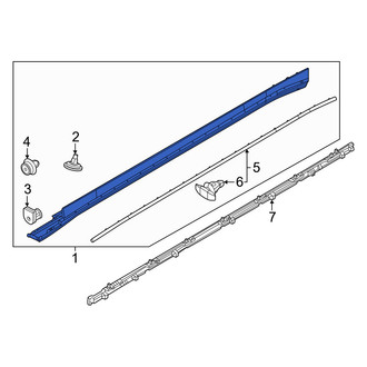 Volvo OE - Left Rocker Panel Guard