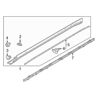 Volvo OE - Pillars, Rocker & Floor - Exterior Trim