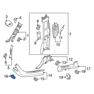 Volvo OE - Right Door Sill Plate Cap