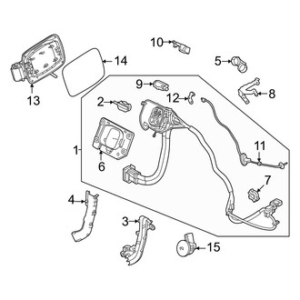 Volvo OE - Quarter Panel & Components (Charging Port)