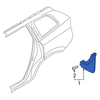 Volvo OE - Rear Mud Flap
