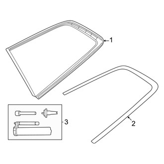 Volvo OE - Quarter Panel - Glass