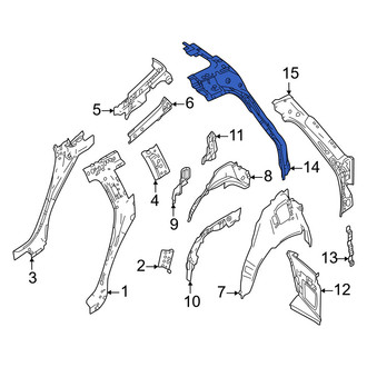 Volvo OE - Rear Left Body D-Pillar