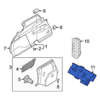 Volvo OE - Rear 12 Volt Accessory Power Outlet