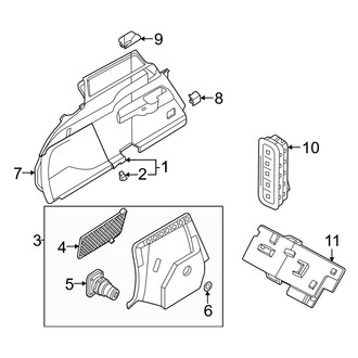 Volvo OE - Quarter Panel - Interior Trim (Lower)