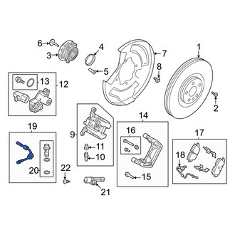 Volvo OE - Rear Brake Hydraulic Hose