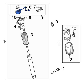 Volvo OE - Suspension Strut Connector