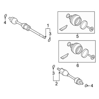 Volvo OE - Rear Suspension - Drive Axles