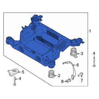 Volvo OE - Front Suspension Subframe Crossmember