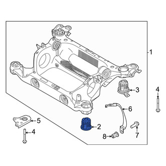 Volvo OE - Front Suspension Crossmember Insulator
