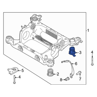 Volvo OE - Front Suspension Crossmember Insulator