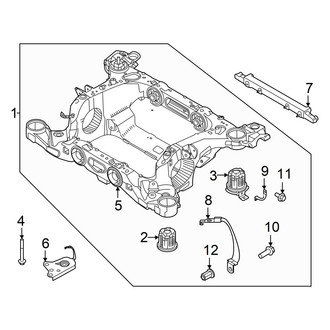 Volvo OE - Rear Suspension - Suspension Mounting
