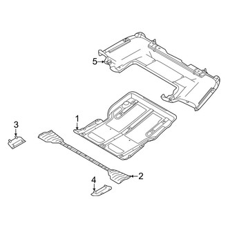Volvo OE - Rear Body & Floor - Under Cover & Splash Shields