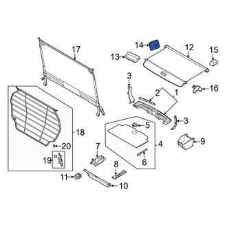 Volvo OE - Rear Tie Down Hook