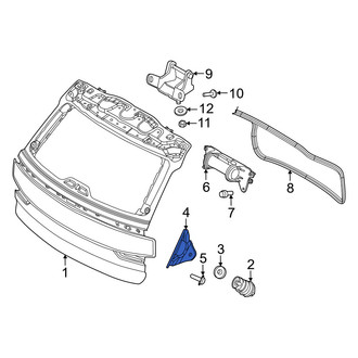 Volvo OE - Left Liftgate Bracket
