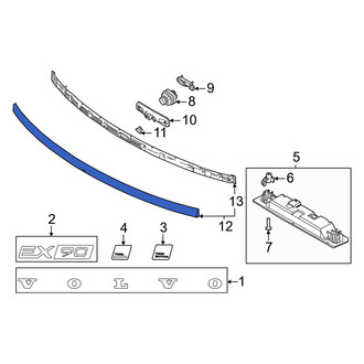 Volvo OE - Rear Liftgate Finish Panel