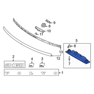 Volvo OE - Rear Liftgate Pull Handle