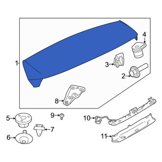 Volvo OE - Rear Spoiler