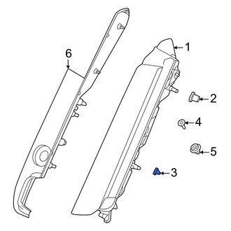 Volvo OE - Lower Tail Light Assembly Cap
