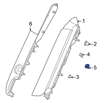 Volvo OE - Tail Light Clip