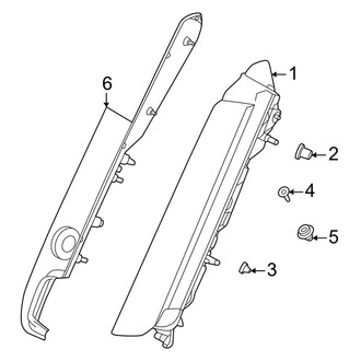 Volvo OE - Rear Lamps - Tail Lamps (Rear Pillar)