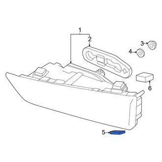 Volvo OE - Lower Tail Light Seal