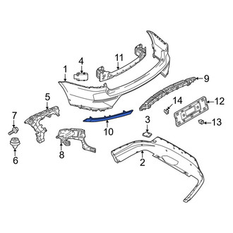 Volvo OE - Rear Left Reflector Panel