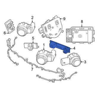 Volvo OE - Rear Left Inner Parking Aid Sensor Housing