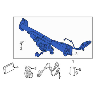 Volvo OE - Rear Trailer Tow Harness
